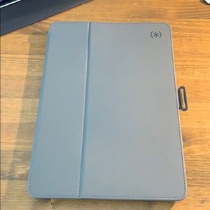 Gray Speck iPad Pro 10.5 Case with hard back